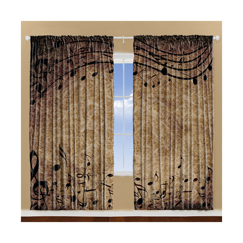 Curtain, 84" W x 108" L