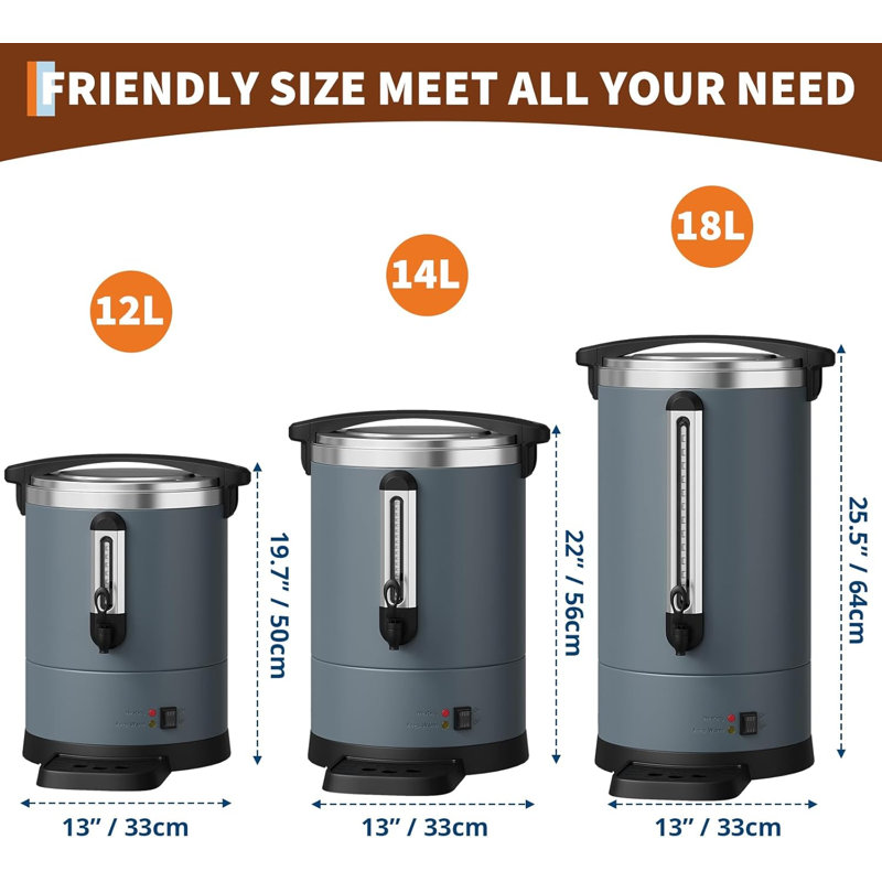 14L/100 Cups Coffee Urn