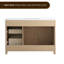 Meuble-lavabo simple Shamar de 48 po avec comptoir en marbre reconstitué-524564805
