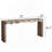 Modern Rustic Console Table