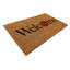 Paillasson intérieur / extérieur 29 po x 17 po Peach Welcome-93866008