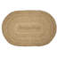 Tapis brun clair en jute tressé Charbonneau-1369427944