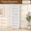 Armoire de rangement multimédia à 8 niveaux