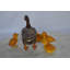 Ensemble de 5 figurines de famille canard Funchess en bronze