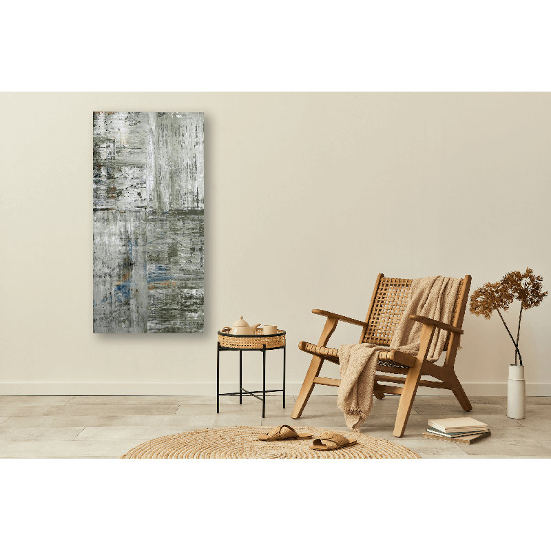 Green Cross By John Beard- Gallery Wrapped Canvas Print by John Beard, 72" H x 36" W x 1.5" D, Unframed
