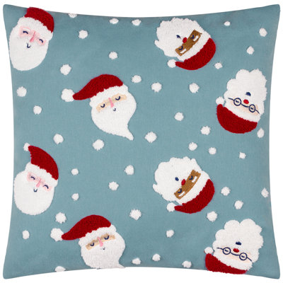 Santas Multi Square Throw Cushion
