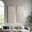 Zephyrine Sagebrook Home Trinity Dimensional Plaster Wall Art Set Contemporary Wood 24x59.