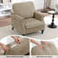 Fauteuil rembourré avec accents cloutés-209729338