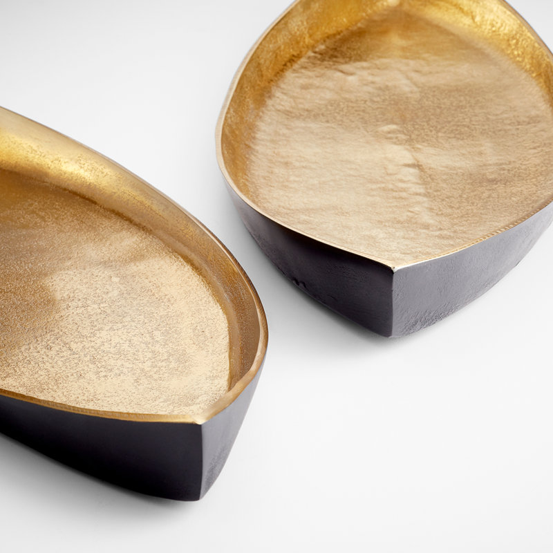 Alumbrar Aluminum Decorative Tray, 2.5" H x 23.75" W x 8.25" D