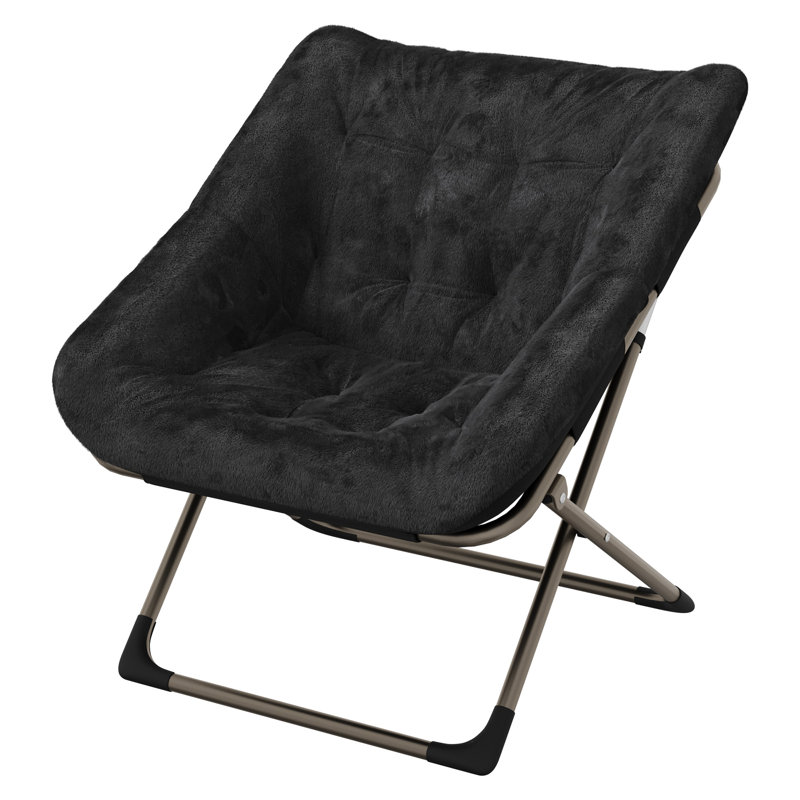 Upholstered Accent Chair, Black