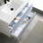 Fahriye 35.19'' Single Bathroom Vanity with Acrylic Top-834131728
