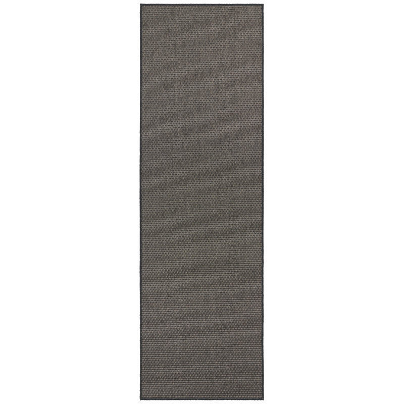 Flatweave Grey Rug, Runner 80 x 150 cm