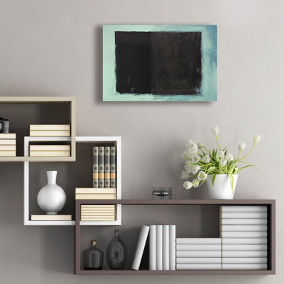«Black In Blue» par Svetlana Aleynikova, art mural en verre acrylique