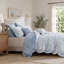 Ensemble de couette imprimée 5 pièces pour lit queen : couette 90 x 90 pouces, taies d’oreiller 20 x 26 pouces-135278131