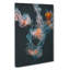 Peach Jellyfish In Abstract - Wrapped Canvas-55366615