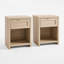 43cm W Manufactured Wood Bedside Table-247945527
