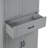 Versatile Bathroom Storage Cabinet With Multiple Compartments And Adjustable Shelf-2141664297