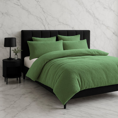No Pattern Duvet Cover Set with Pillowcases Included