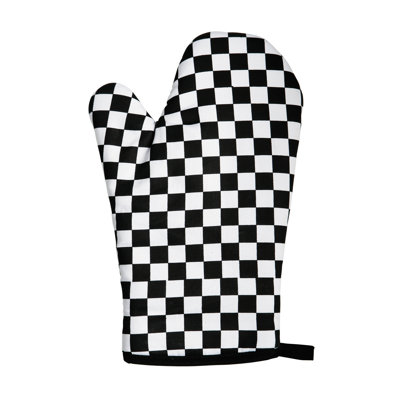 Premier Housewares Gingham Cotton Blend Oven Mitt