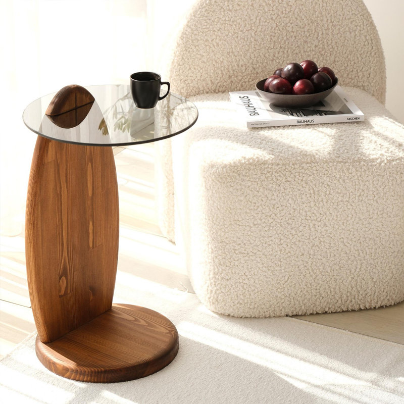 Siyan Side Table, Fume