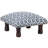 Ava-Kate Solid Wood Accent Stool