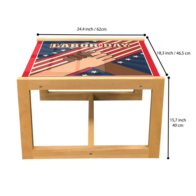 Jaiton Sled Coffee Table, 62cm H x 46cm W x 40cm D