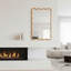 Miroir décoratif rectangulaire en bois-1253260428