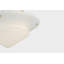 Loburn Semi Flush in Aged Brass