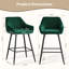 Saarrah 68cm Upholstered Bar Stool with Arm-374371701