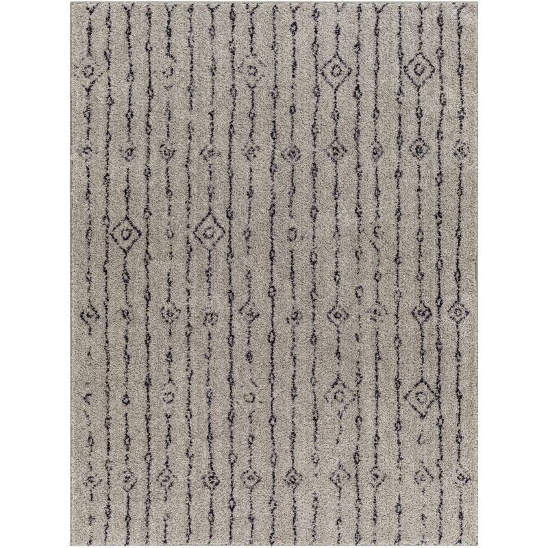 Dinardo Sage Machine Washable Area Rug, Rectangle 8'10" x 11'9"