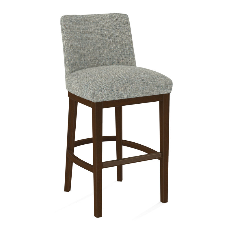 Upholstered Stool, Pecan, 61353-71