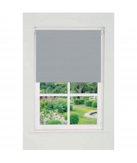 Semi Sheer Roller Shade, 100cm W x 165cm L, Light Grey