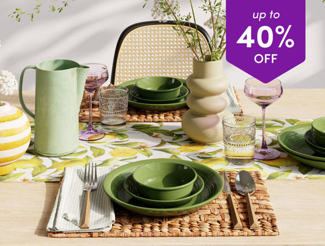 up to 40% off