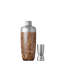 S'well Stainless Steel Shaker Set with Jigger Carafe - 18 Fl Oz - Teakwood - Triple-Layered Vacuum-895154863