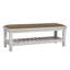 Banc de rangement rembourré en polyester Almee-100673799