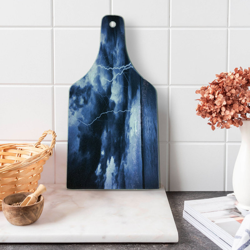 Planche à découper en verre trempé Ambesonne