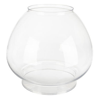 15in Shatterproof Plastic Bowl to Replace Broken Globe in Gumball Machine
