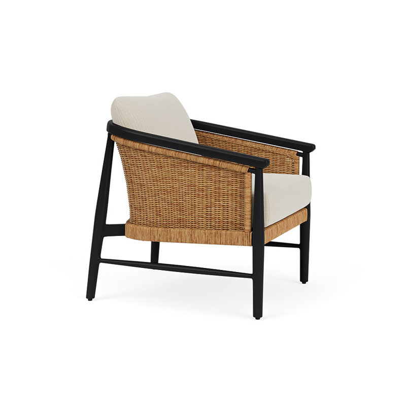 Galloway Outdoor Lounge Chair, Beach Natural
