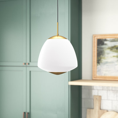 Luminaire suspendu simple à 1 lumière Darby
