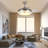Junito 36'' Ceiling Fan with LED Lights