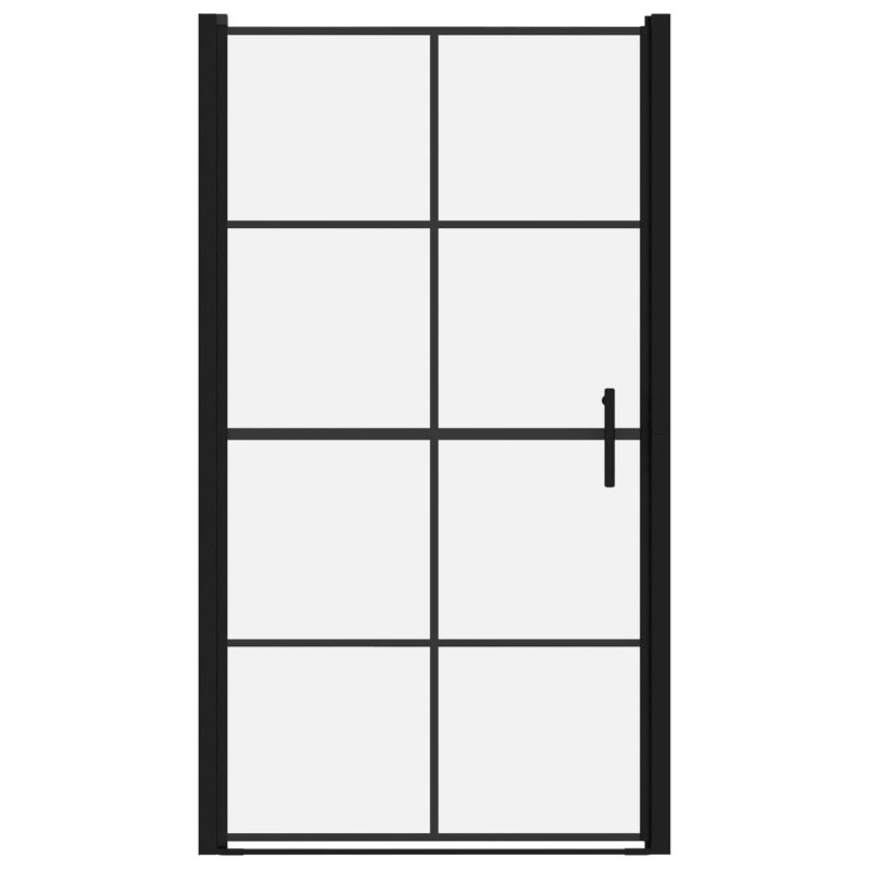 Johnstone 393.7mm W x 700.8mm H Pivot Framed Shower Door with Clear Glass