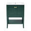 Meuble-lavabo simple 24 po avec lavabo supérieur