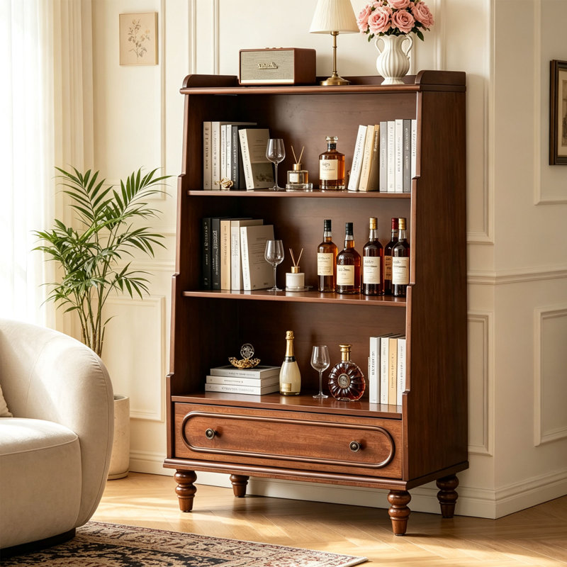 American style small bookcase