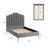 Vilkina Upholstered Metal Platform Bed-70999394