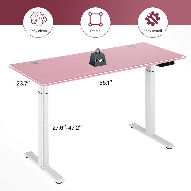 Bureau debout à hauteur ajustable Worceer