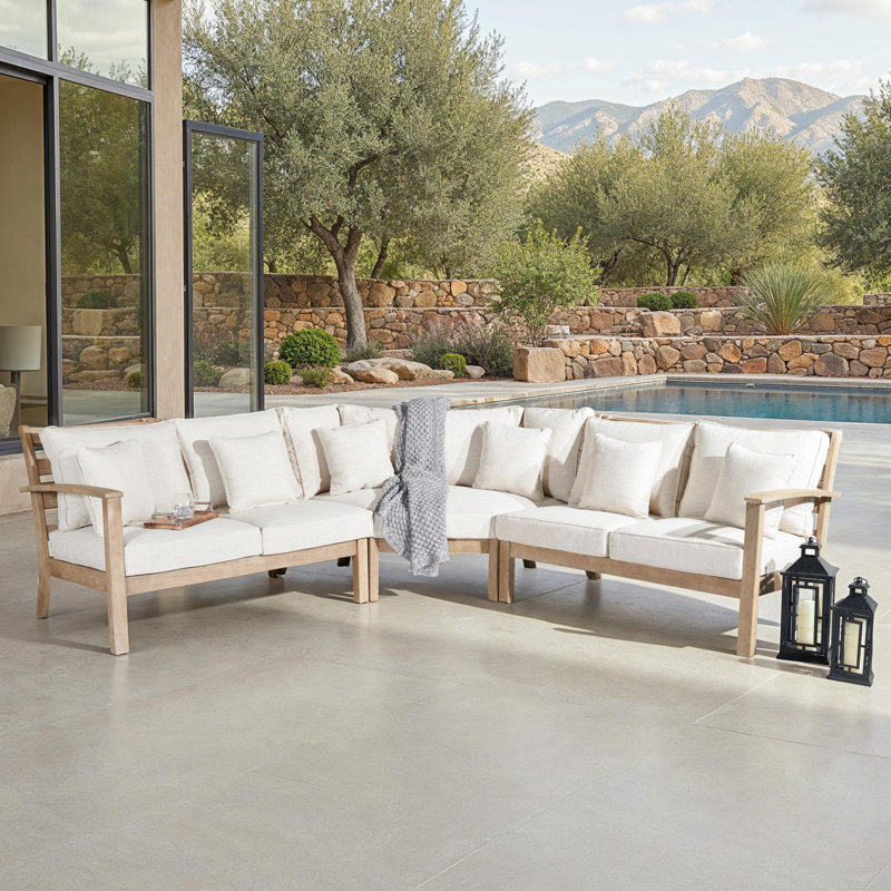 Canapé modulaire Rosabecca, Beige