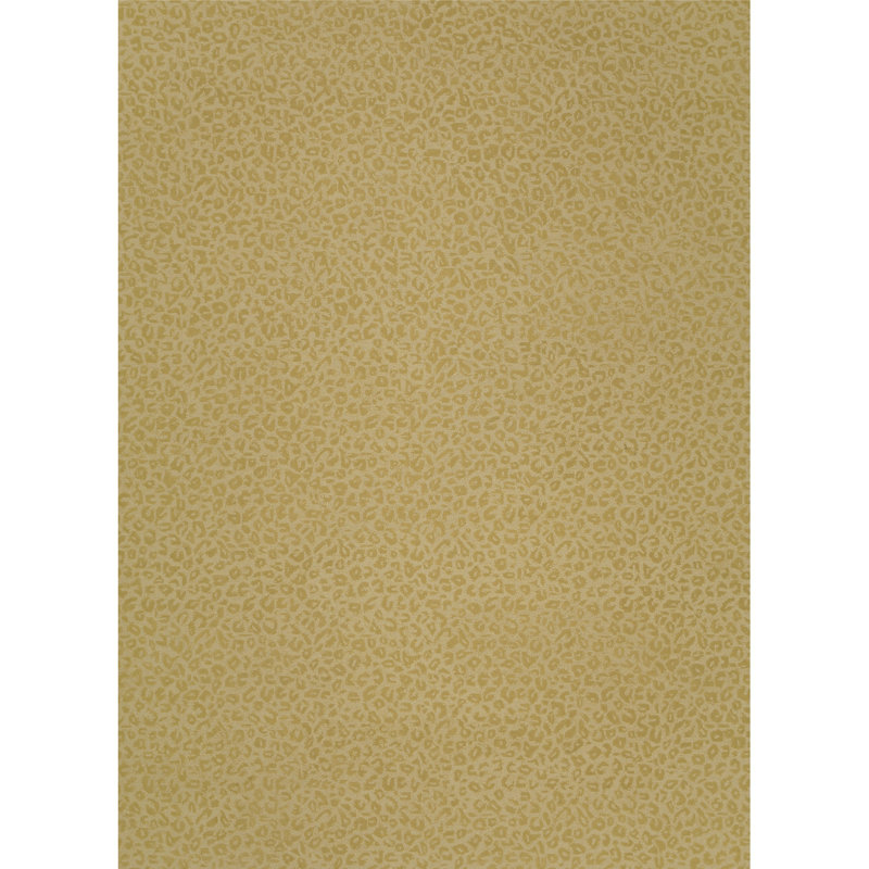 Leopardess Straw Hand-Tufted Responsible Wool Rug, Rectangle 8' x 11'