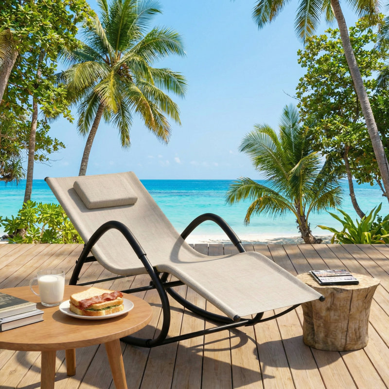 Chaise berçante d'extérieur, chaise berçante résistante
