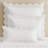 Elsie Lace White Cotton Comforter Set 6 Pieces-115684569