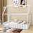 Eslick Full Size House Bed with Fence-831318562